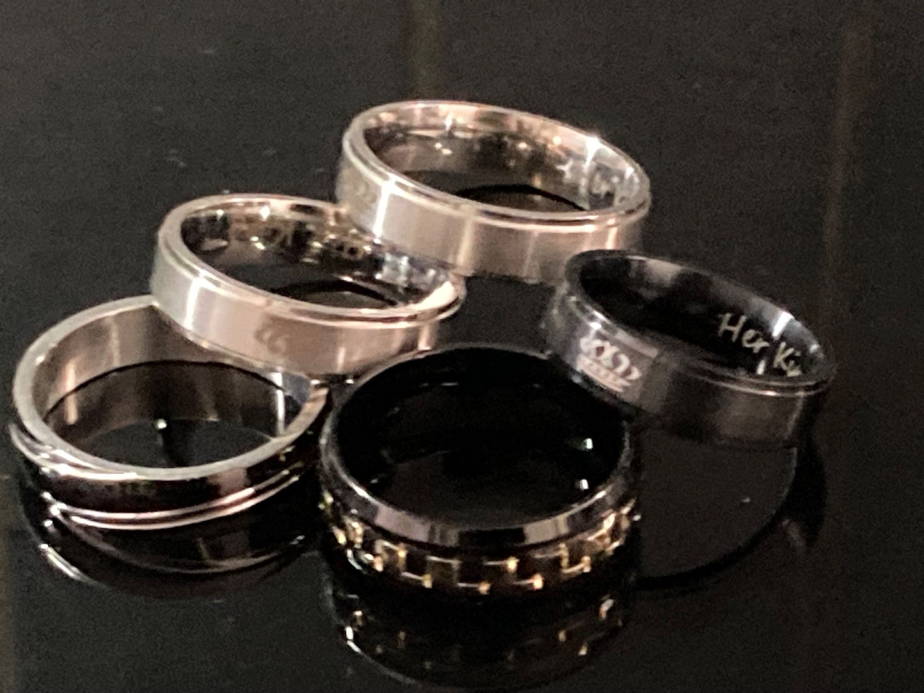 Sonstiger Schmuck: Lot bagués de mode – Gebraucht aus Marly von Antigona71