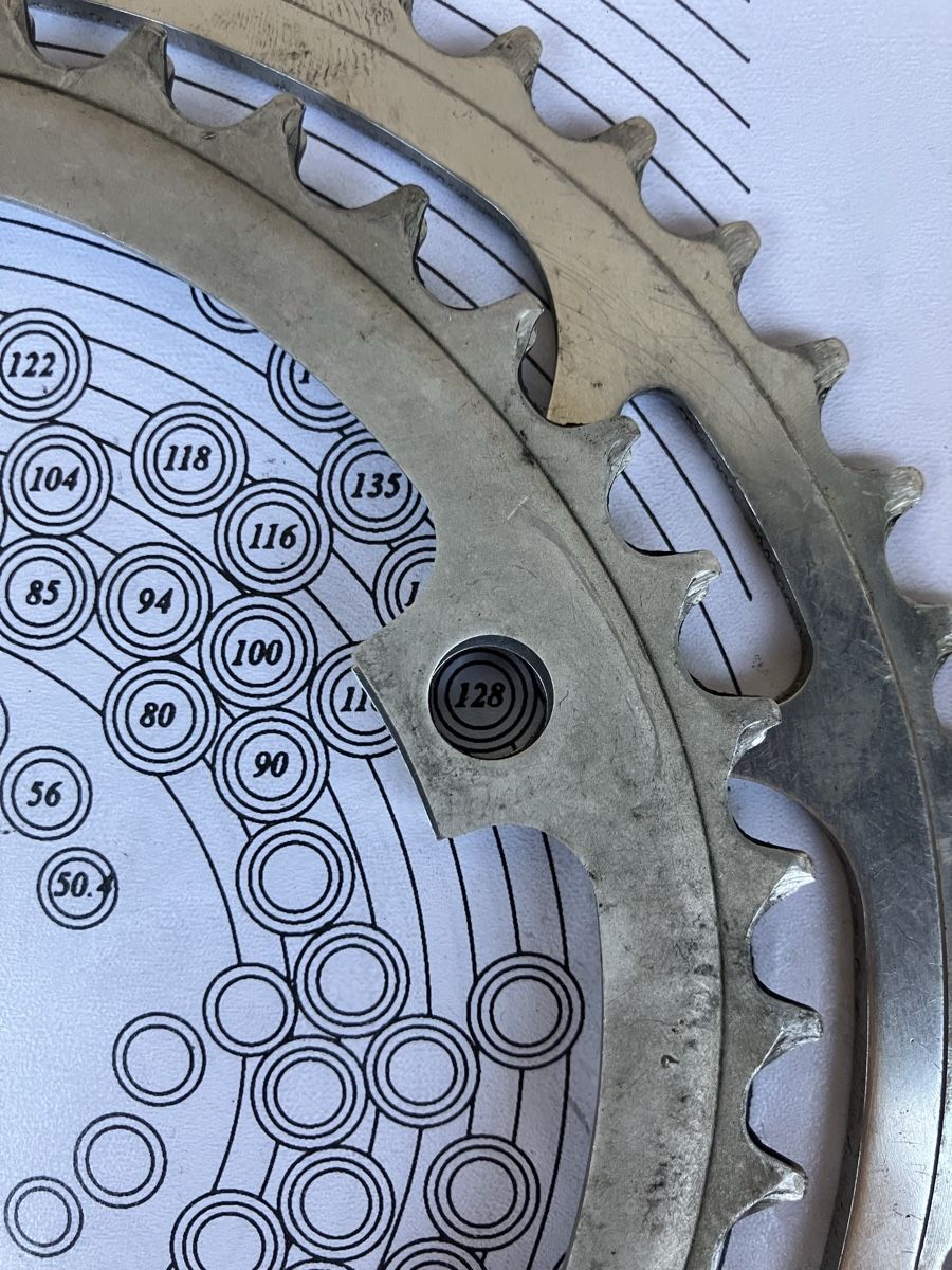 Shimano Pezzi di ricambio: Shimano Biopace Kettenblatt 52 / 42 – Usato da Trimbach venduto da cendira 9