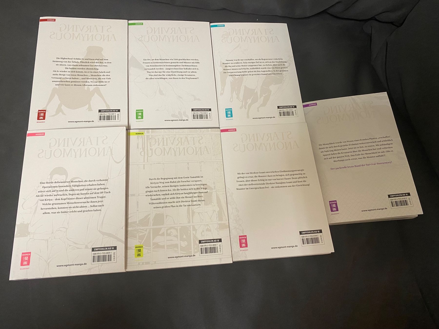 Comics: "Starving Anonymous" Band 1-7, deutsch Komplett – Neu (gemäss Beschreibung) aus Einsiedeln von Penguin_Holmes 1
