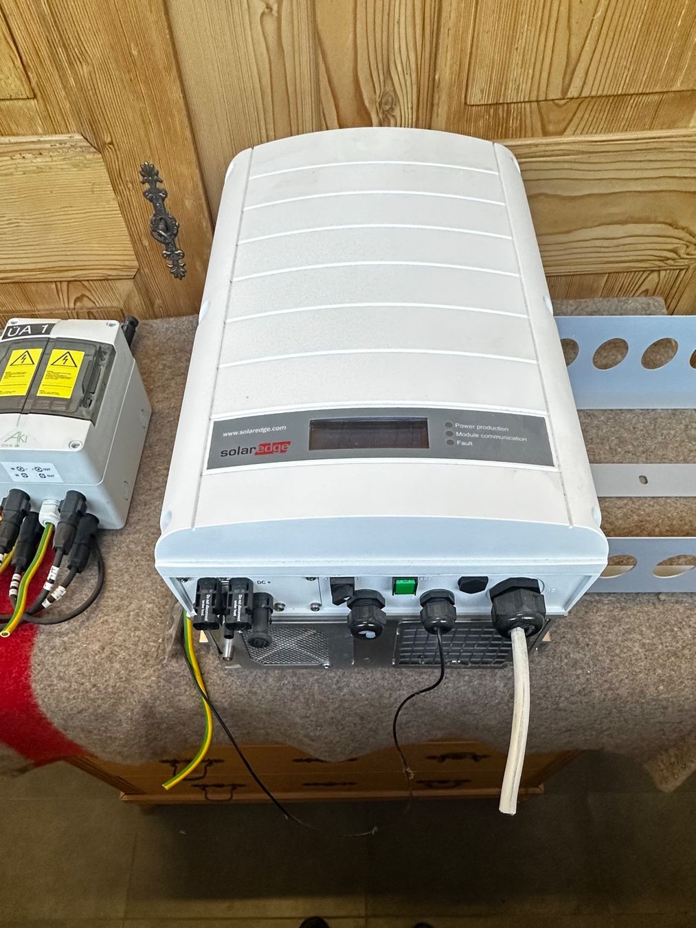Dispositivi a energia solare: Solar Frontier SF165-S Photovoltaikmodul 165Wp. – Usato da Biel-Benken BL venduto da Denali4 2
