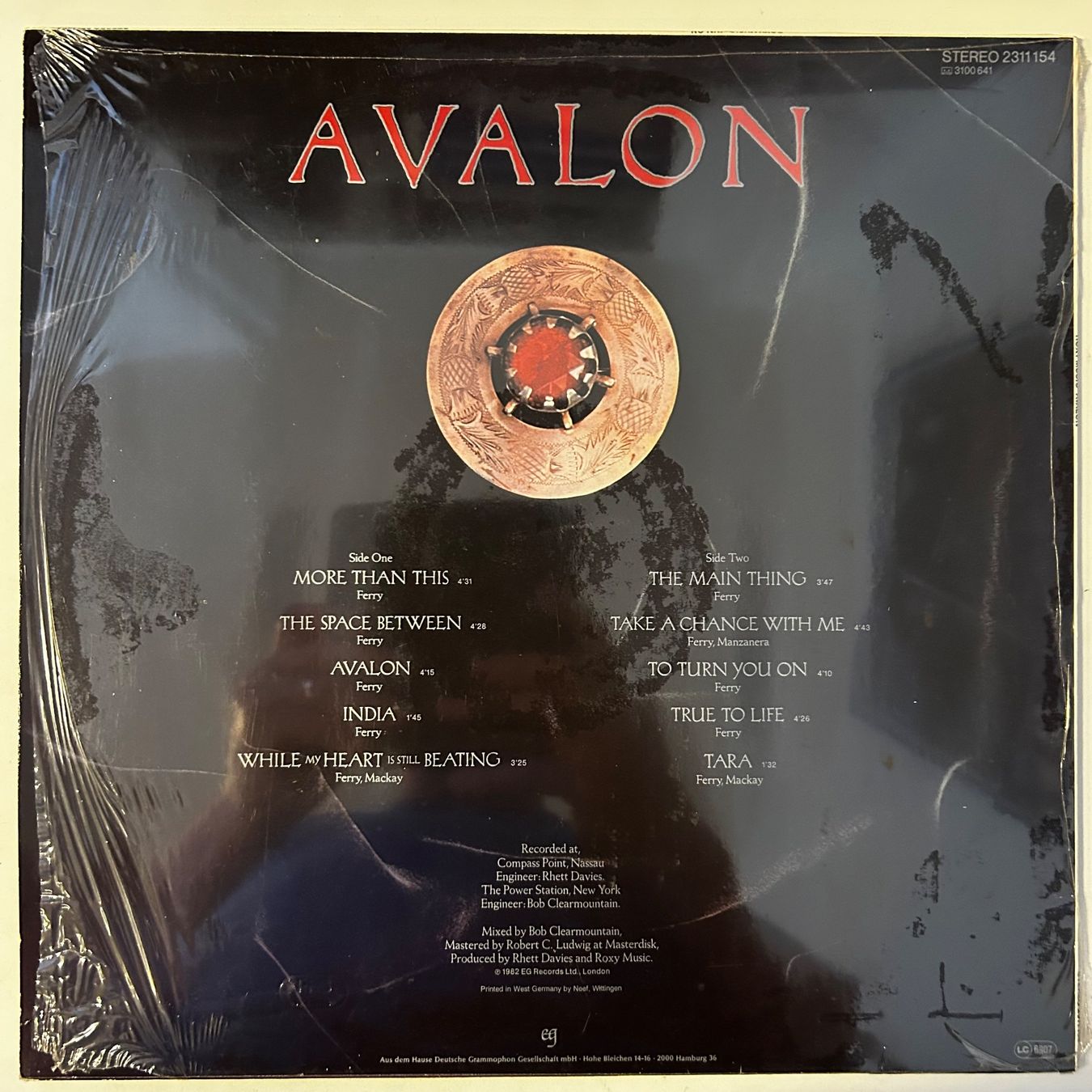 Schallplatten: Roxy Music - Avalon, Vinyl LP 1982 – Gebraucht aus Aesch BL von BernisFlomi 1
