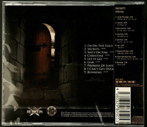 CD: Infinity – Infinity JAPAN+OBI – Nuovo e nell'imballaggio originale da Gingins venduto da Demonseed 1