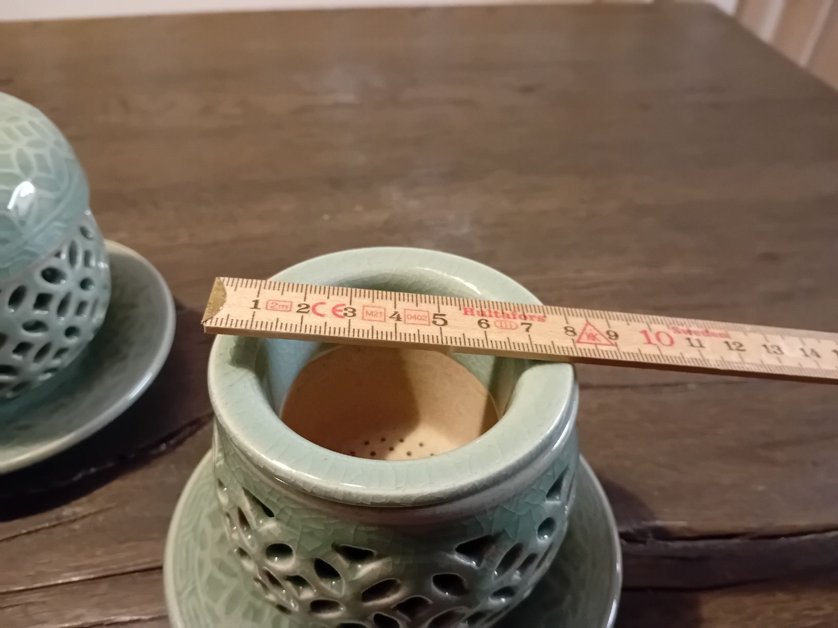 Geschirrsets: Koreanisches Tee-Set,  Celadon Geschirr, 8-teilig – Neu (gemäss Beschreibung) aus Elgg von Feuerpferd7777-1966 5