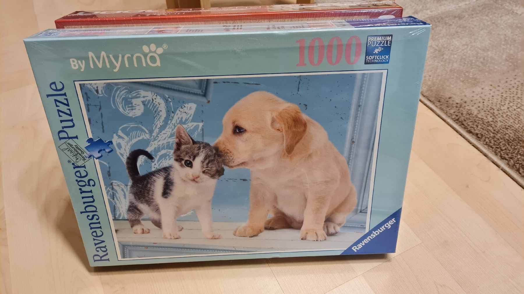 Ravensburger Puzzles: Puzzle, Kätzchen und Welpe, Ravensburger, 1000 Teile – Neu und originalverpackt aus Kaiseraugst von