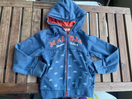 Maloja Kinder-Hoodie, Grösse M, Velos