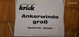 Krick Ankerwinde gross Modellbausatz 65302