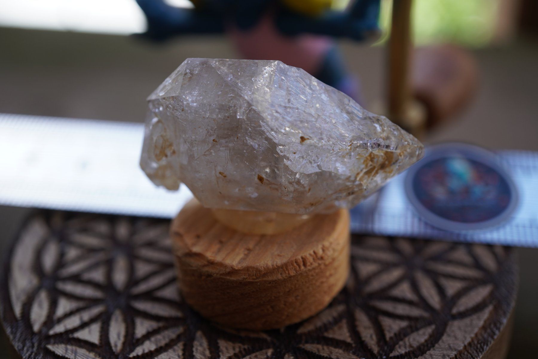 Minerali & Pietre curative: Gewindel Quarz     Räumung Topstone  ab  1.- – Nuovo e nell'imballaggio originale da Eschenbach SG venduto da topstone 6