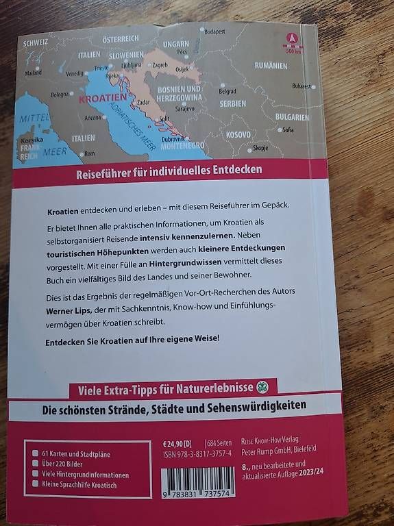Livres: Reiseführer Kroatien  – D'occasion à Arlesheim par gligli01 1