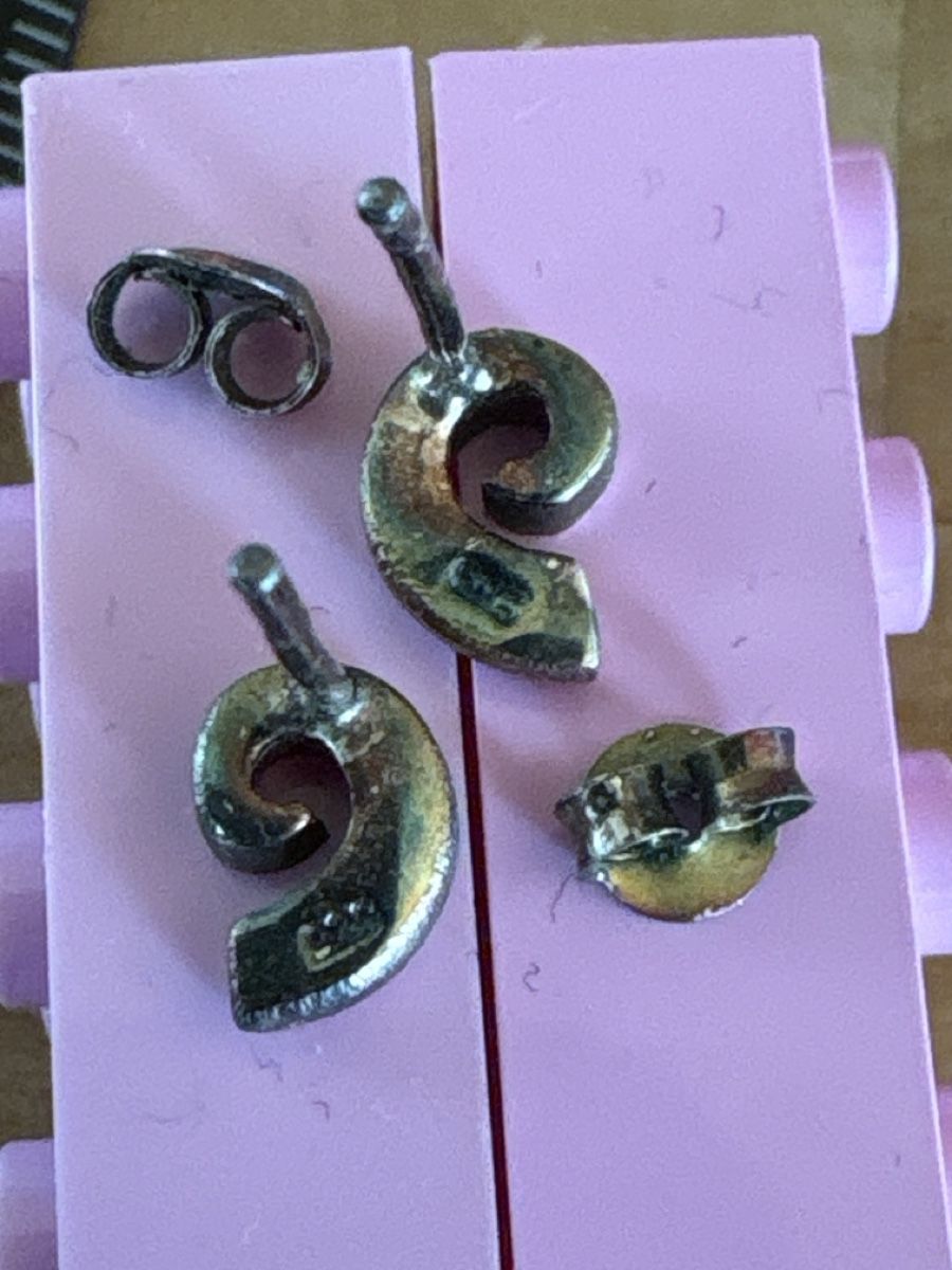 Orecchini pendenti & Orecchini a lobo: Ohrstecker aus Silber 925 – Usato da Rümlang venduto da Fledermaus35 1