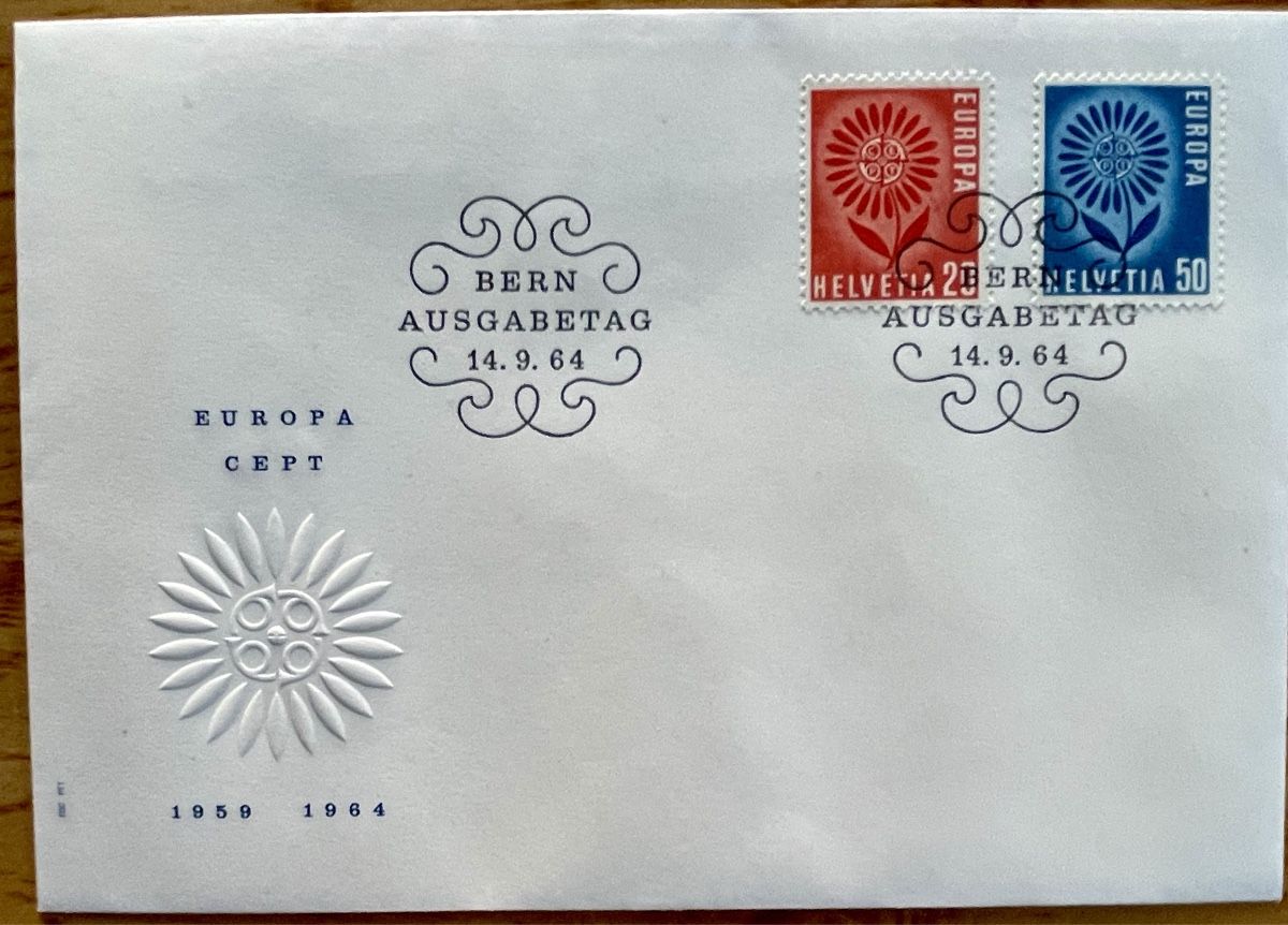 Alle Briefmarken: 10 CH-Ersttagsbriefe 1961-1971, s. Abbildungen – Gebraucht aus Rorschach von Ziltenera 6