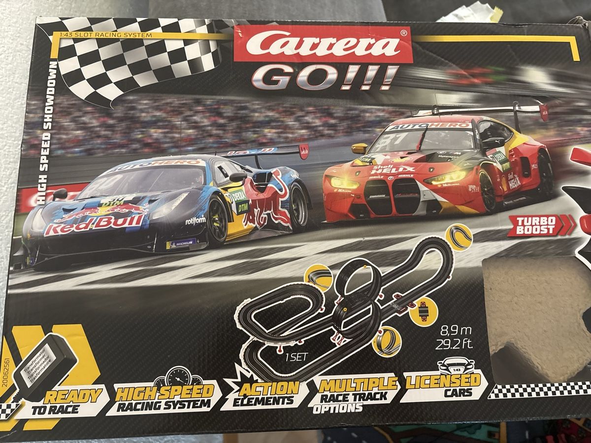 Carrera Rennbahnen: Carrera GO!!! Rennbahn Set High Speed Showdown – Gebraucht aus Au SG von ngashi