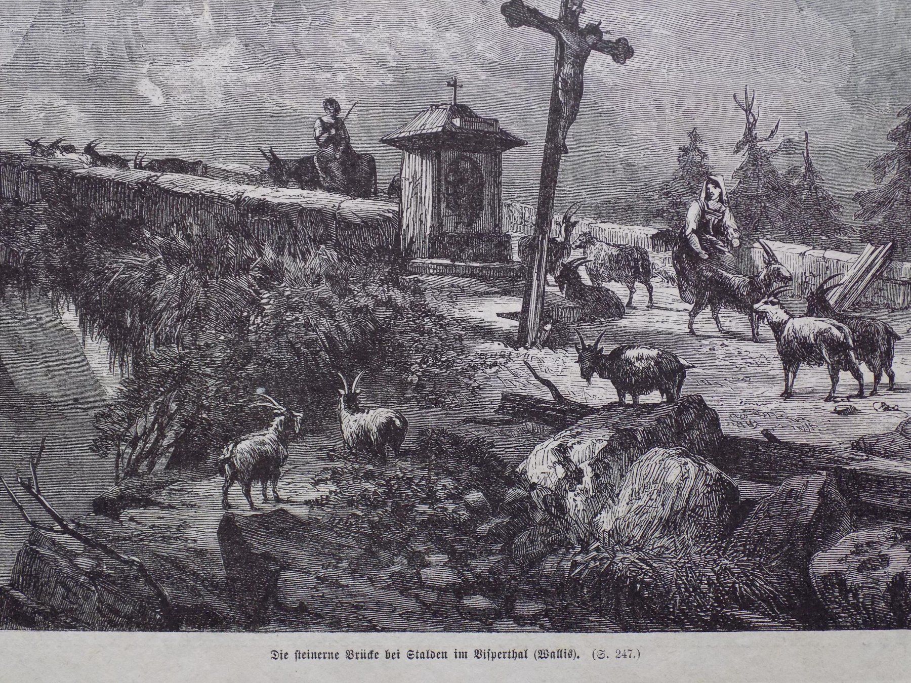 Gravures: Stalden im Wallis – D'occasion à Risch par Rischli15 1