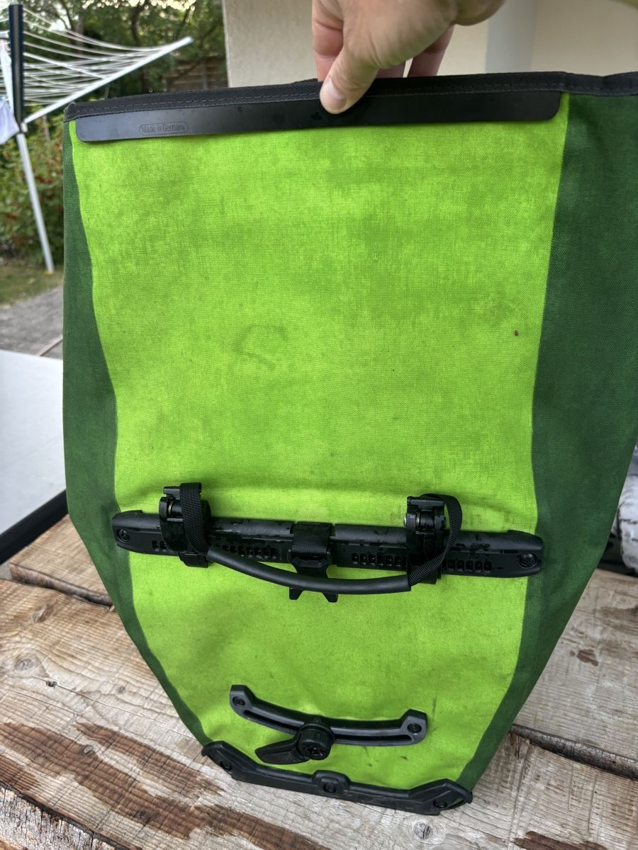 Ortlieb Borse: Sacoche Ortlieb back Roller vert kiwi (1x) – Usato da Tavannes venduto da Phildan76 1