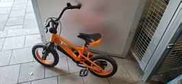 Kinderfahrrad orange 12 Zoll gebraucht guter Zustand