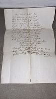 Brief antik 1837 Dokument 