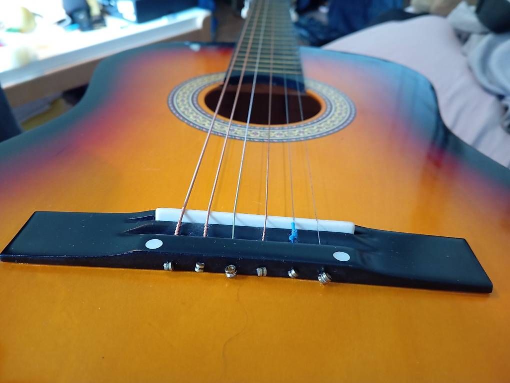 Vintage Musikinstrumente: Accoustic guitar Vintage – Gebraucht aus Basel von Petergunn 3