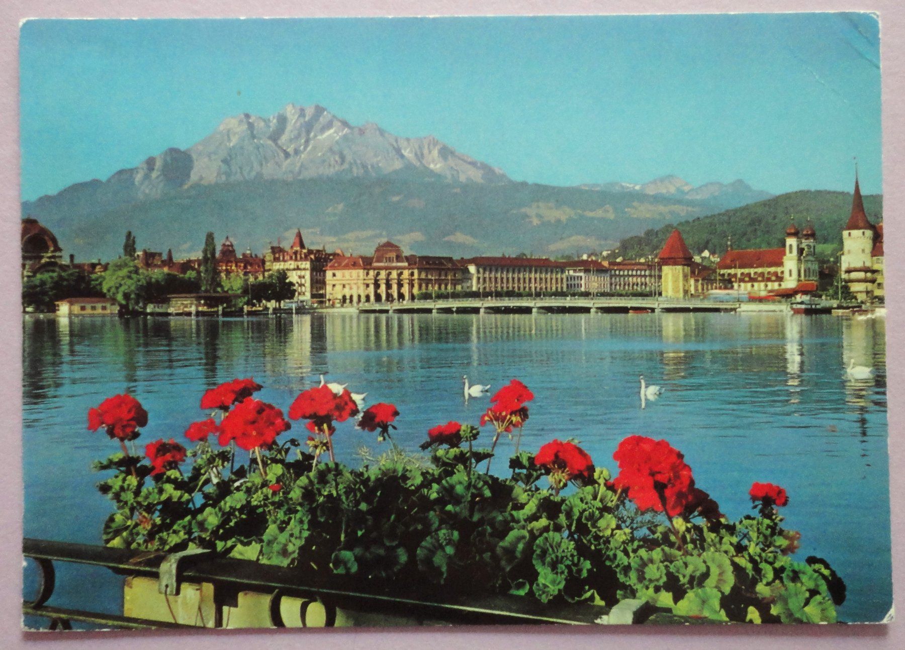 Cartoline postali: Luzern mit Pilatus – Usato da Fétigny venduto da Billy2miny