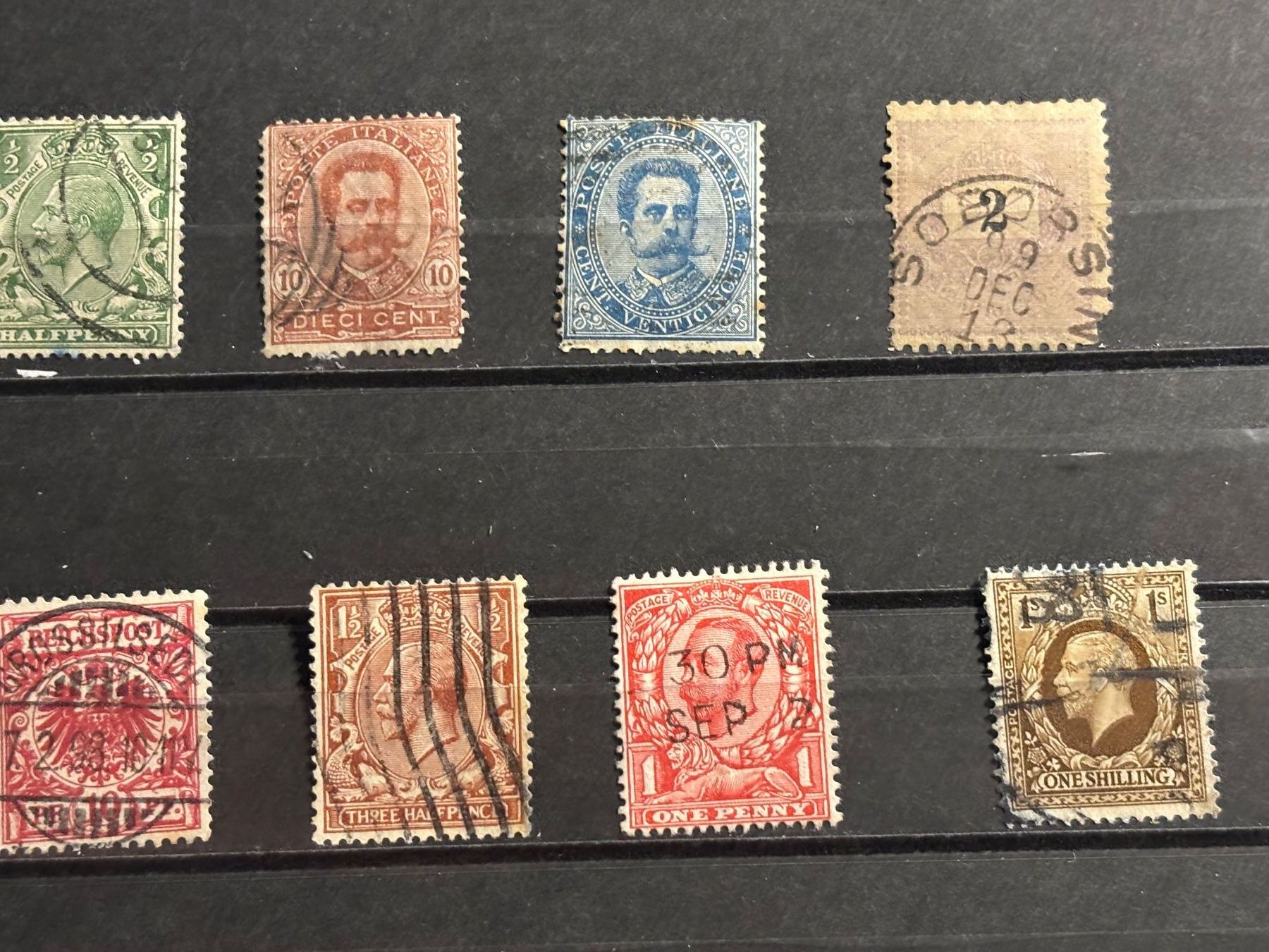 Alle Briefmarken: Briefmarkenlot (alt) – Gebraucht aus Kriens von Schweinsforelle 8