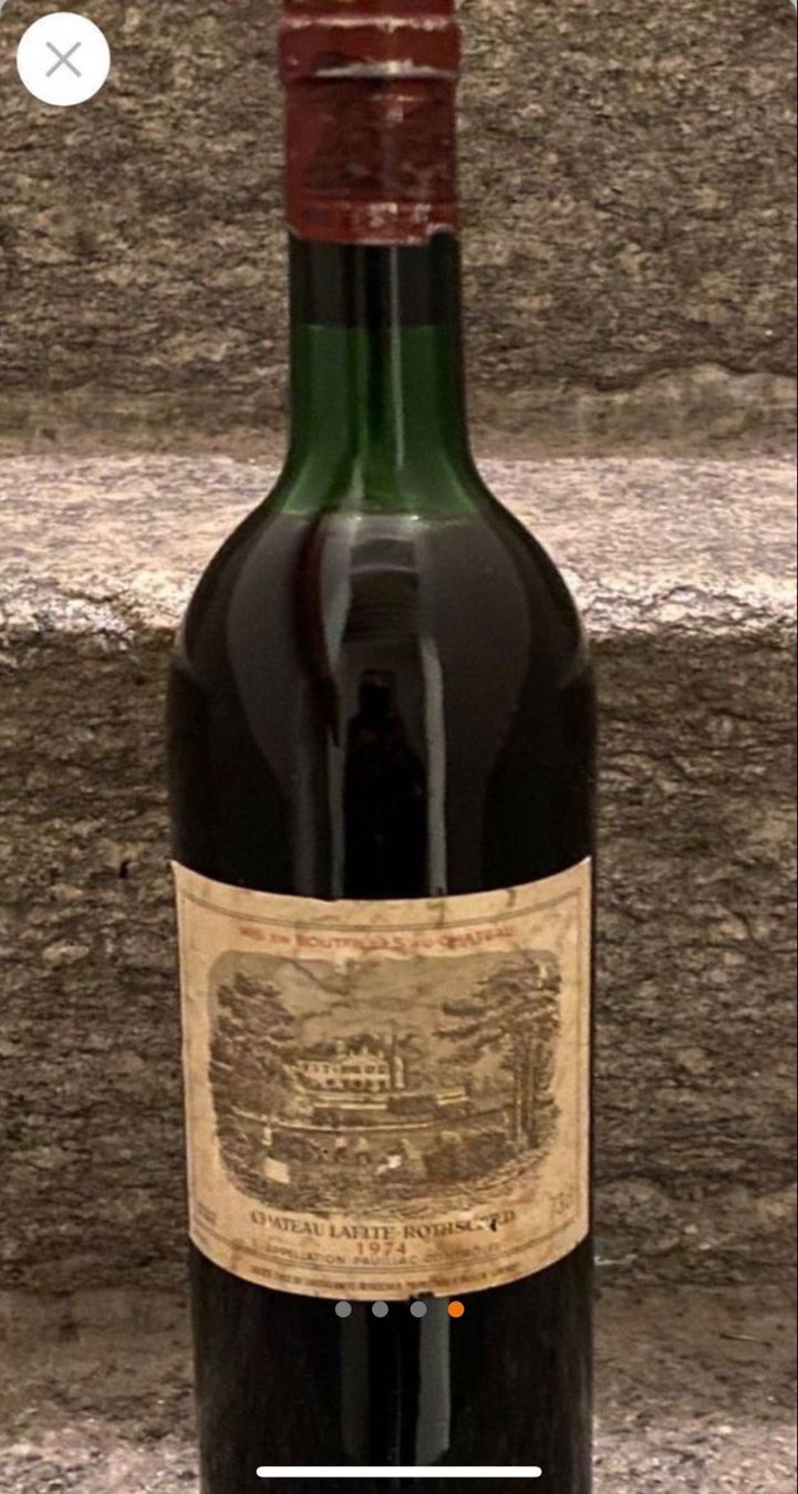 Lafite Rothschild Vino: Château Lafite Rothschild 1974 – Nuovo (secondo la descrizione) da Zürich venduto da Smilejocker 2