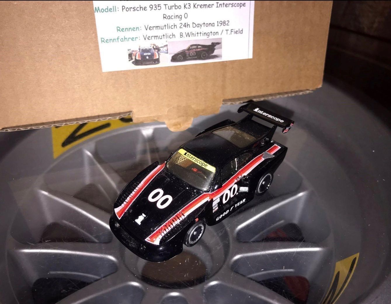 Porsche Modellautos: Porsche 935 Turbo K3 Interscope 1/43 – Gebraucht aus Wohlen AG von PrivatSammlung