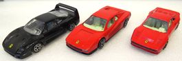 1:43 3 Ferrari von Bburago