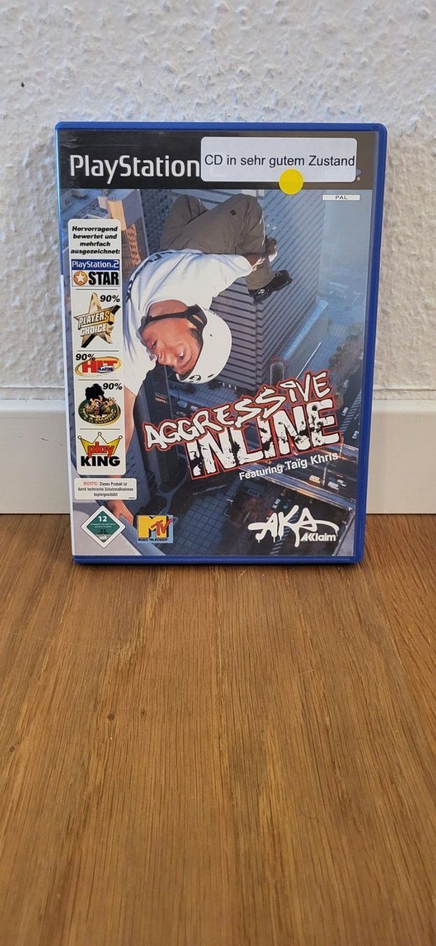 Sony Giochi: PS 2 - Aggressive Inline – Usato da Münsingen venduto da DigitaleSpielecke