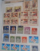 Briefmarken Sammlung Schweiz diverse Werte 1958-1993