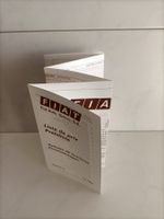 Brochure Tarif Fiat 1986 (Suisse)