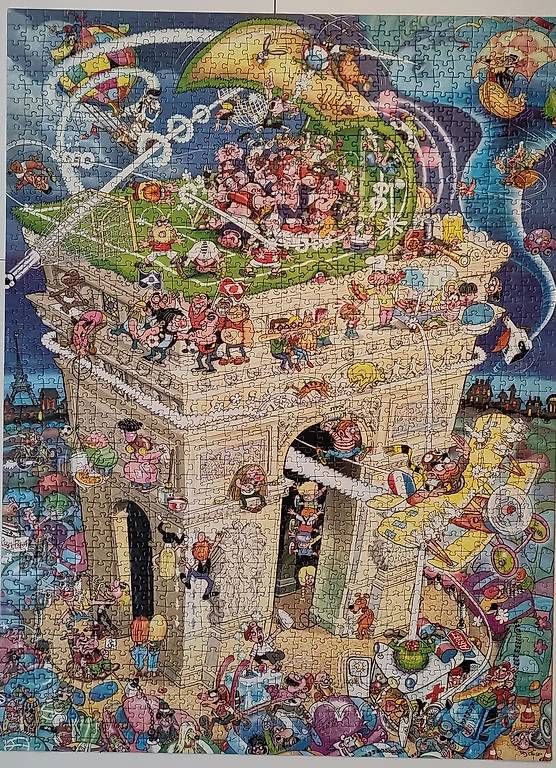 Puzzles: Puzzle 1500 Teile: "Arc de Triomphe" von RS Crisp, Heye – Gebraucht aus Zug von dom_j2s6 1