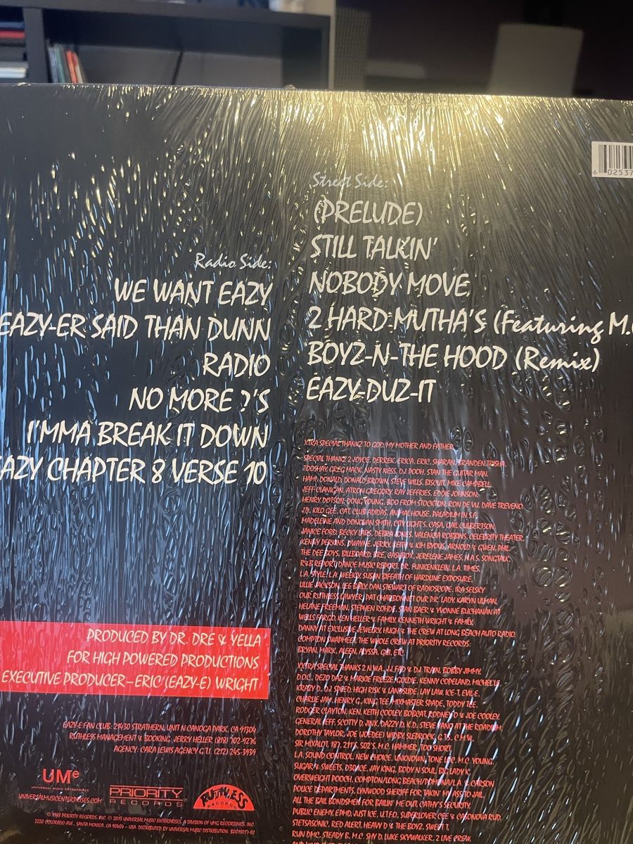 Schallplatten: EAZY-E / Eazy duz it – Neu und originalverpackt aus Dagmersellen von stonefinger 1