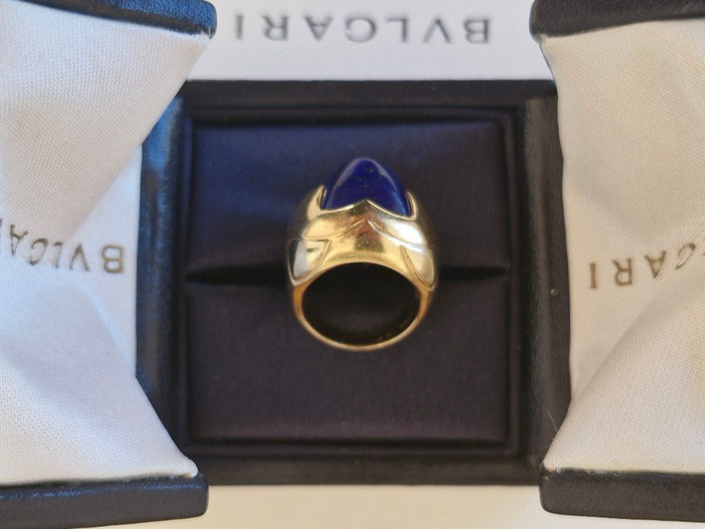 Bulgari Anelli: BULGARI Pyramide Ring  ORIGINAL 18 KARAT GELBGOLD – Usato da Muenchen venduto da enjoymunichdesign 4