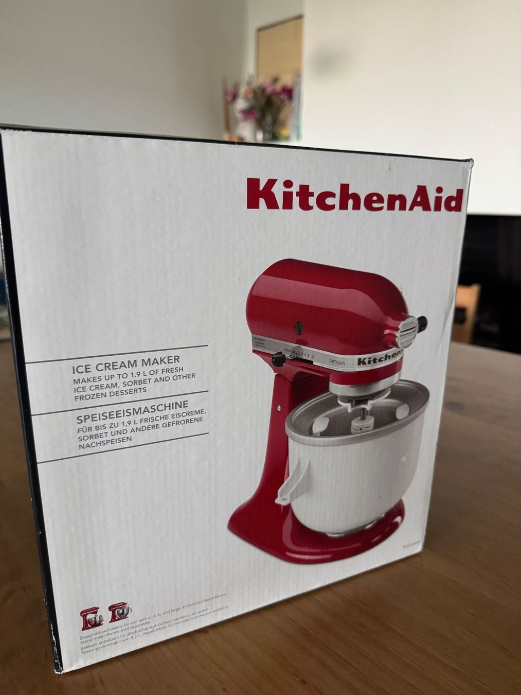 Kitchenaid Elettrodomestici da cucina: KitchenAid Icemaker (Eismaschine) – Nuovo e nell'imballaggio originale da Thalwil venduto da mar_8jxn