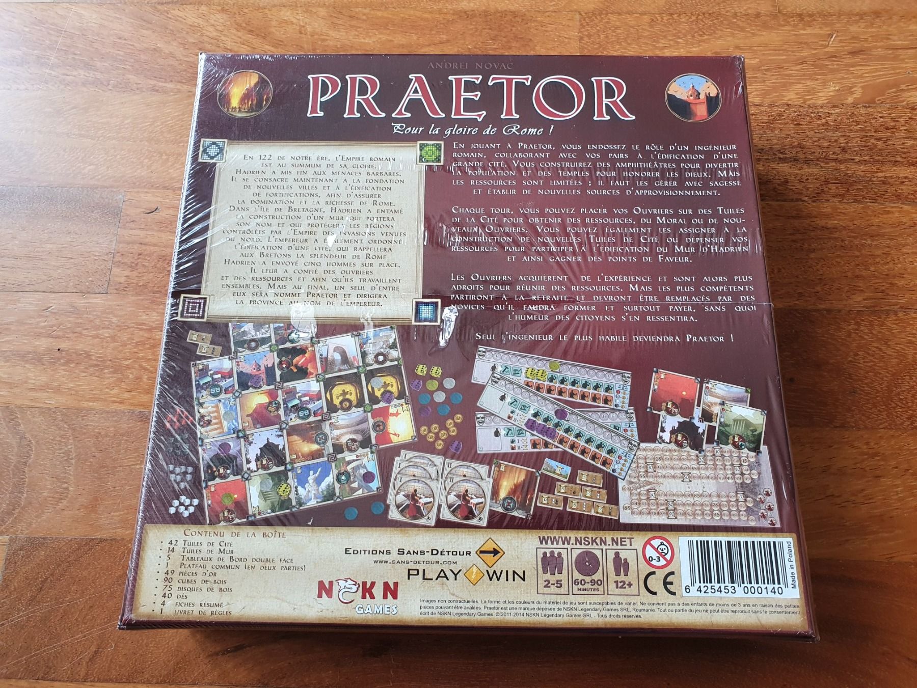 Giochi: Praetor - Pour la gloire de Rome – Nuovo e nell'imballaggio originale da Puidoux venduto da Svreber 1