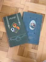 2 antike Postkartenalben Jugendstil