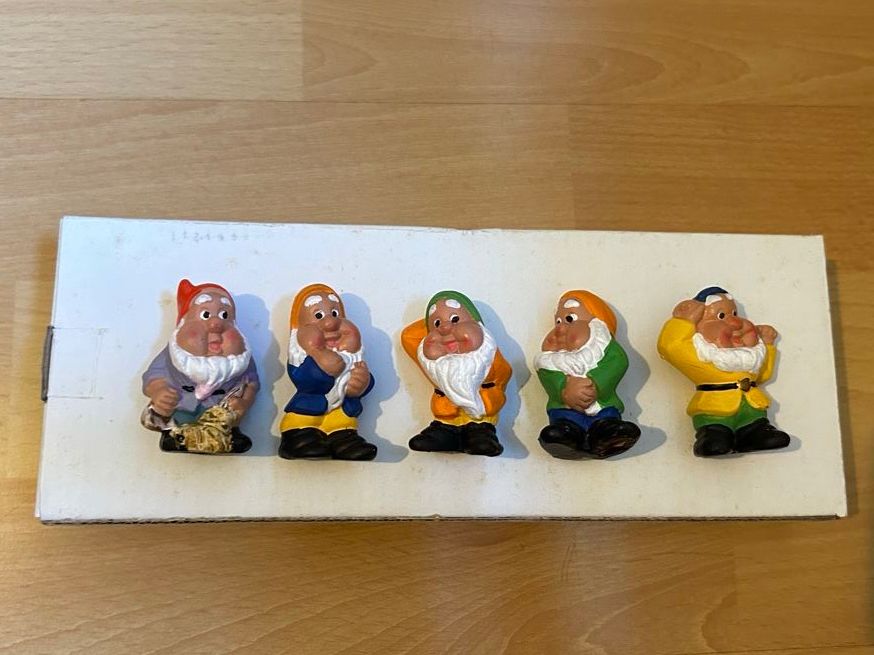 Alle Dekorationen: Zwerge Figuren Set 5 Stk. – Neu (gemäss Beschreibung) aus Oberurnen von red_5myh