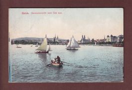 ZÜRICH vom See aus - 1906