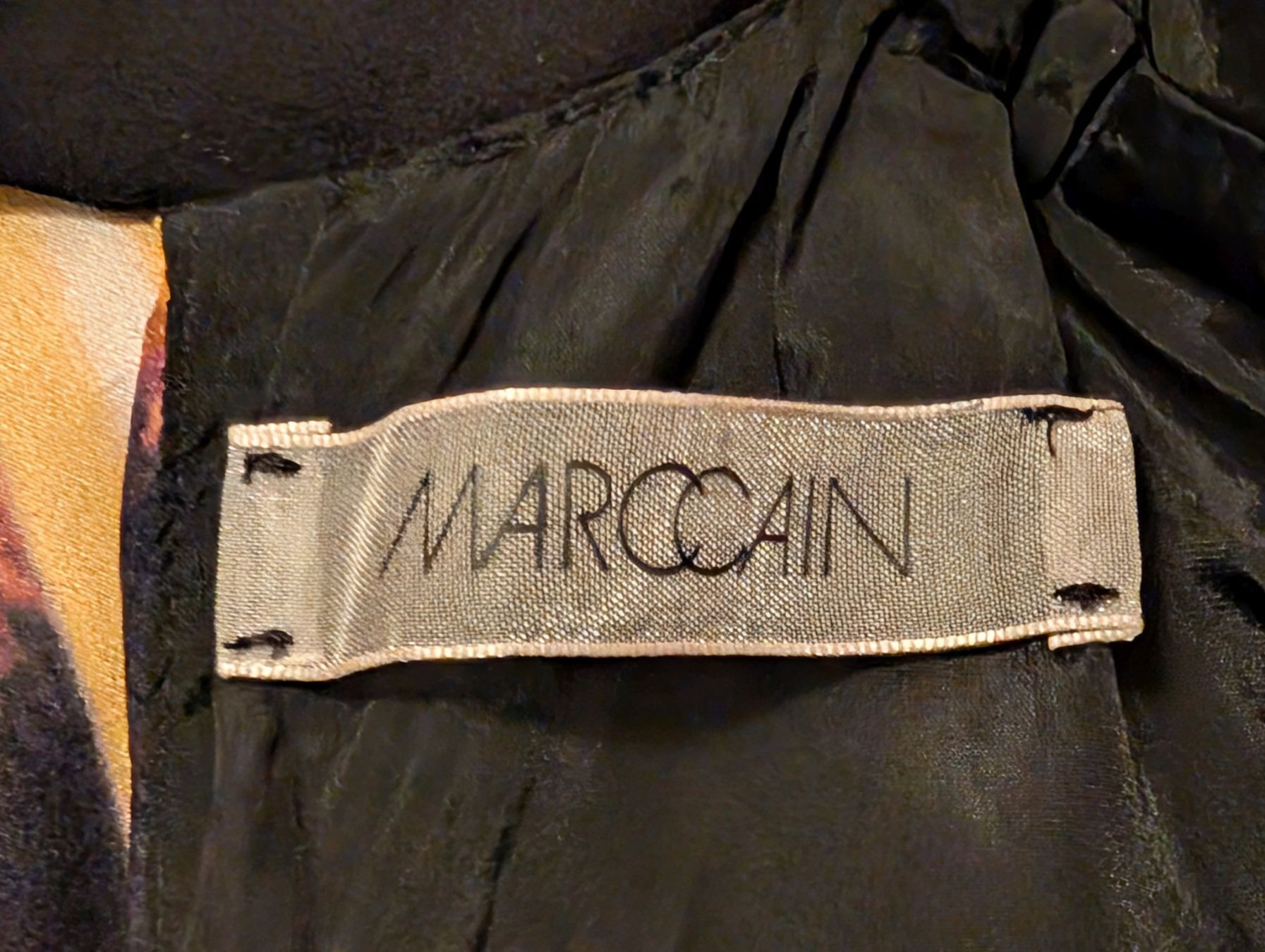 Marc Cain Vestiti: MARC CAIN : Robe soyeuse au sublime imprimé 34-36 – Nuovo (secondo la descrizione) da Petit-Lancy venduto da lilycerise 7