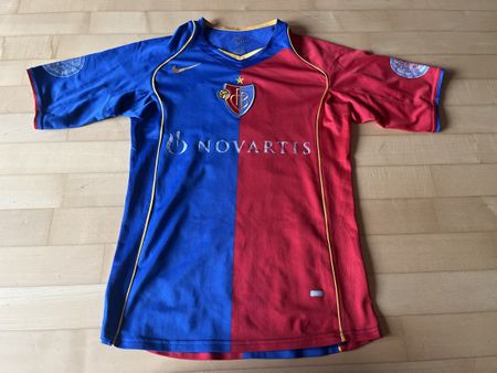 FC Basel FCB Vintage Trikot 2004/05 Chipperfield