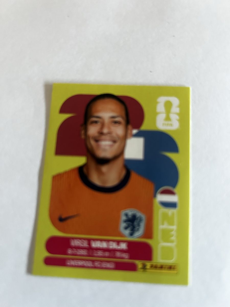 Panini Carte collezionabili: Panini WM 2026 NED 3 Vircil Van Dijk – Nuovo e nell'imballaggio originale da Kestenholz venduto da xara03