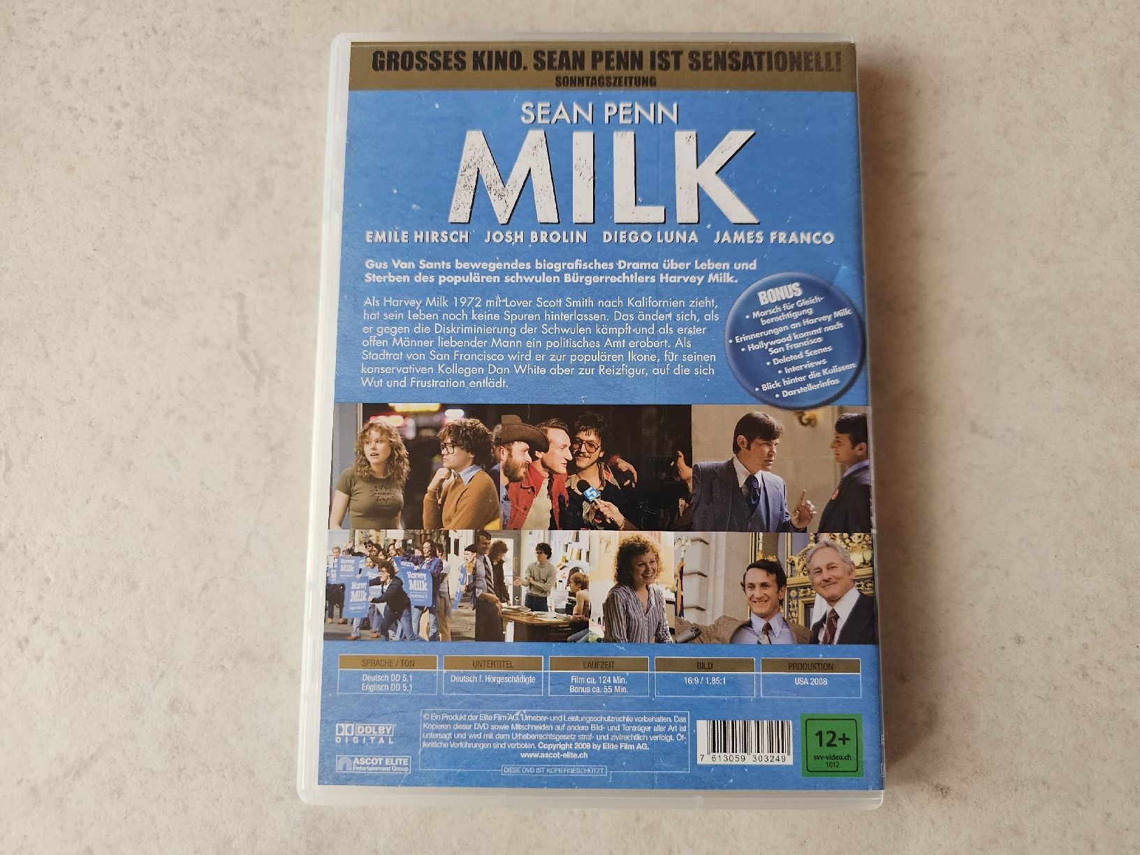 Tutti i DVDs: Milk   (Sean Penn) – Usato da Schneisingen venduto da backstore24 1