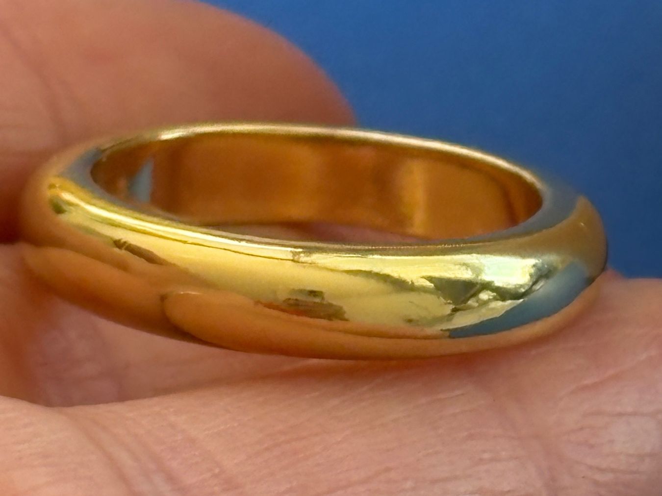 Bagues: Luxus Elegante Gr. 19/9 Ring  Farbe: Gold – Neuf (Voir description) à Biel-Bienne par Roserosse13 4
