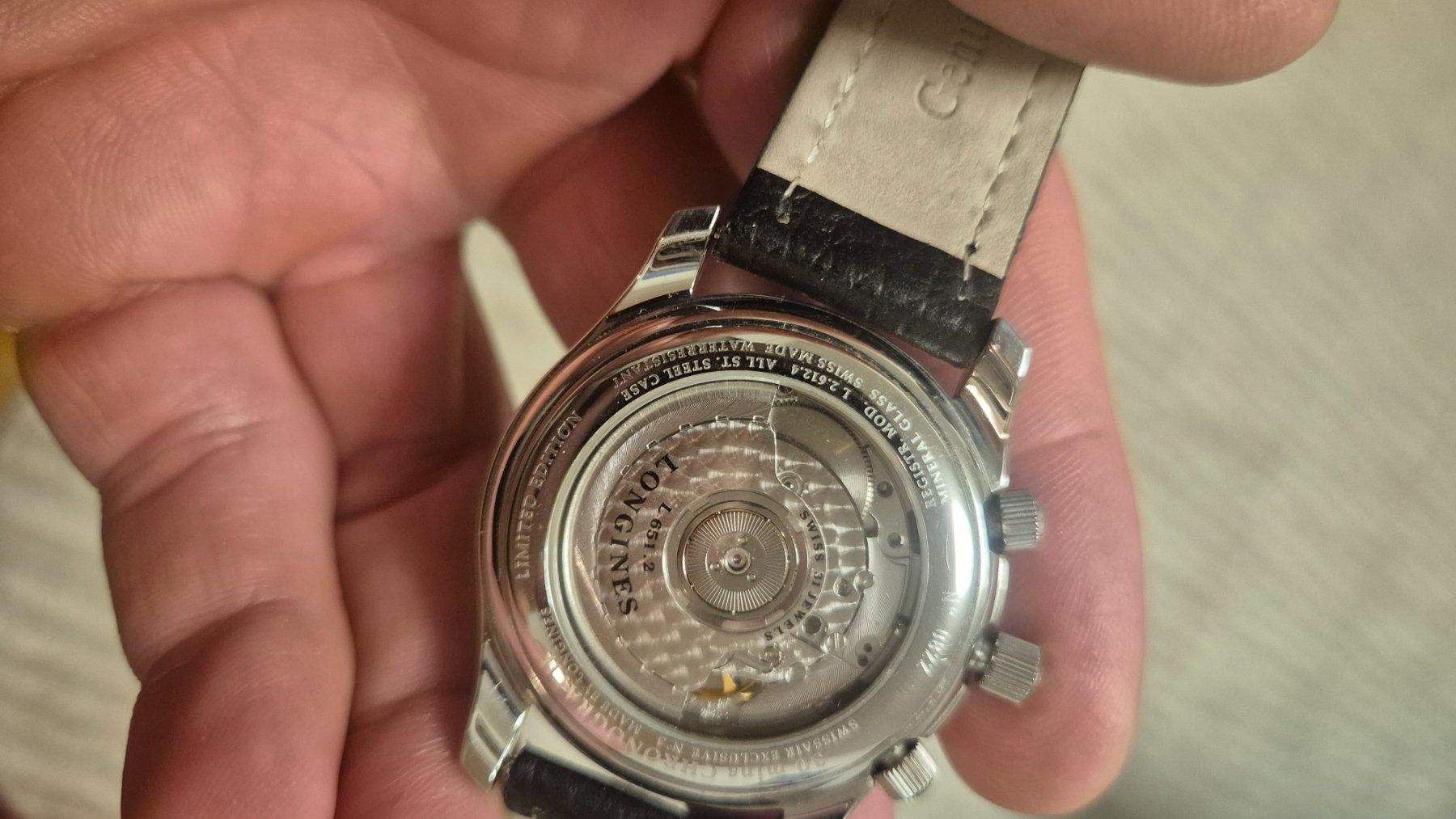 Longines Orologi: Longines Chronograf Swissair – Usato da Rämismühle venduto da beni0010 9