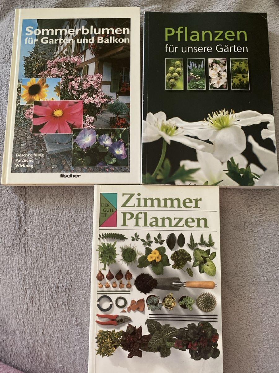 Livres: 3 Gartenbücher: "Sommerblumen", "Pflanzen" – D'occasion à Rapperswil SG par meg_gh8h