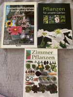 3 Gartenbücher: "Sommerblumen", "Pflanzen"