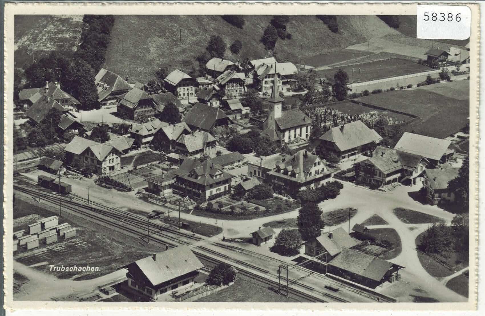 Cartoline postali: Trubschachen - Flugaufnahme – Usato da Ettingen venduto da Kartenplanet
