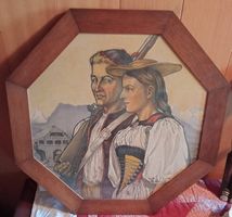 Schönes Bauernbild