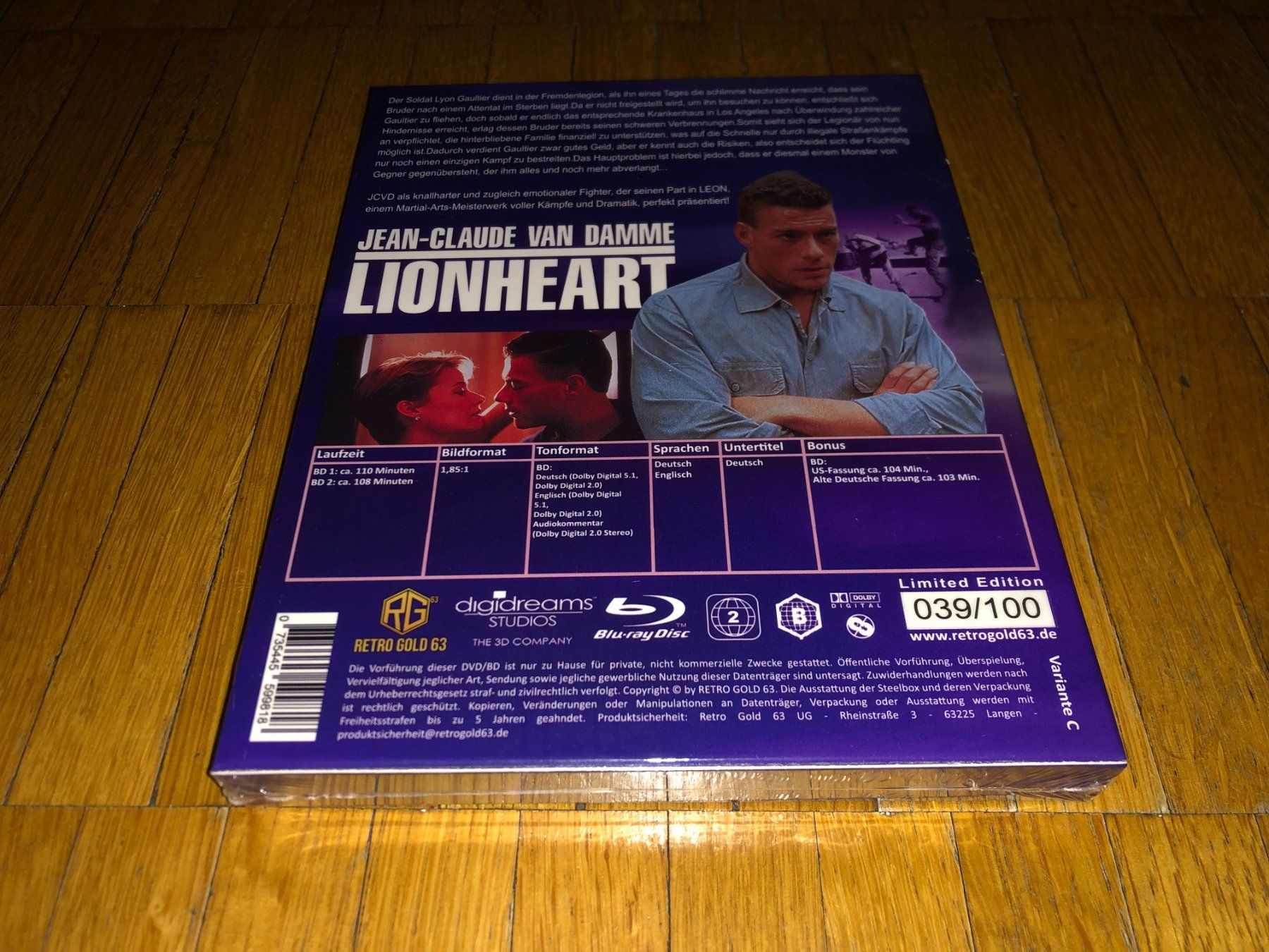 Tutti i DVDs: Leon - STEEL BOOK - C - UNCUT – Nuovo e nell'imballaggio originale da Basel venduto da havsok 1