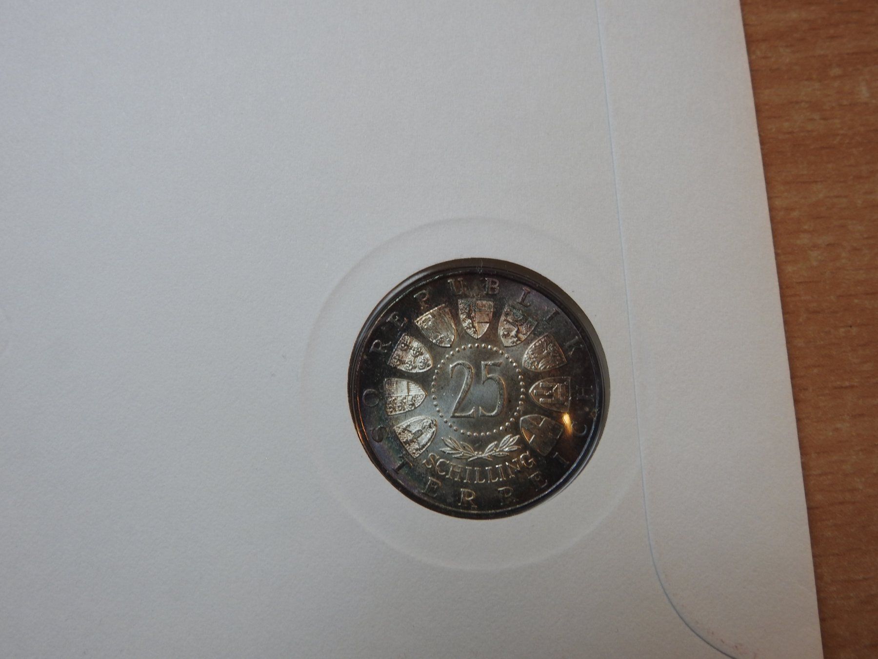 Tutti le monete: Numisbrief - W. A. Mozart mit 25 Schilling Silber ! – Usato da Rain venduto da Sudena 3