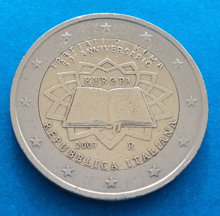 2 Euro Fehlpragung Italien