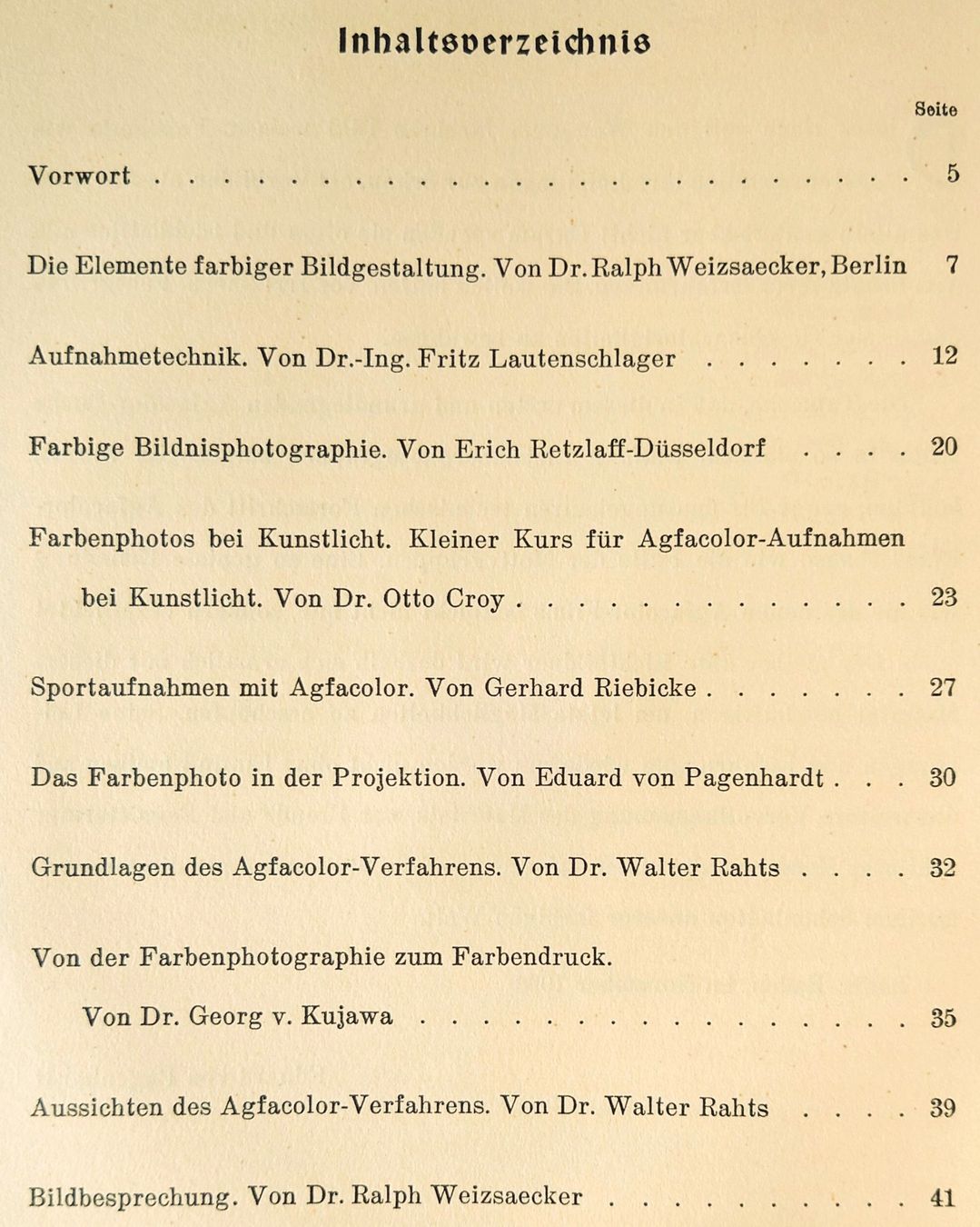 Libri: Agfacolor das farbige Lichtbild – Usato da Pfäffikon SZ venduto da truek 1